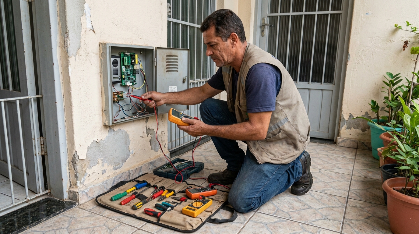 Conserto de interfone profissional em Carapicuíba‑SP