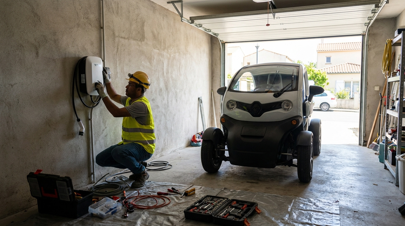 Instalacao de carregador de carro eletrico profissional em Carapicuíba‑SP
