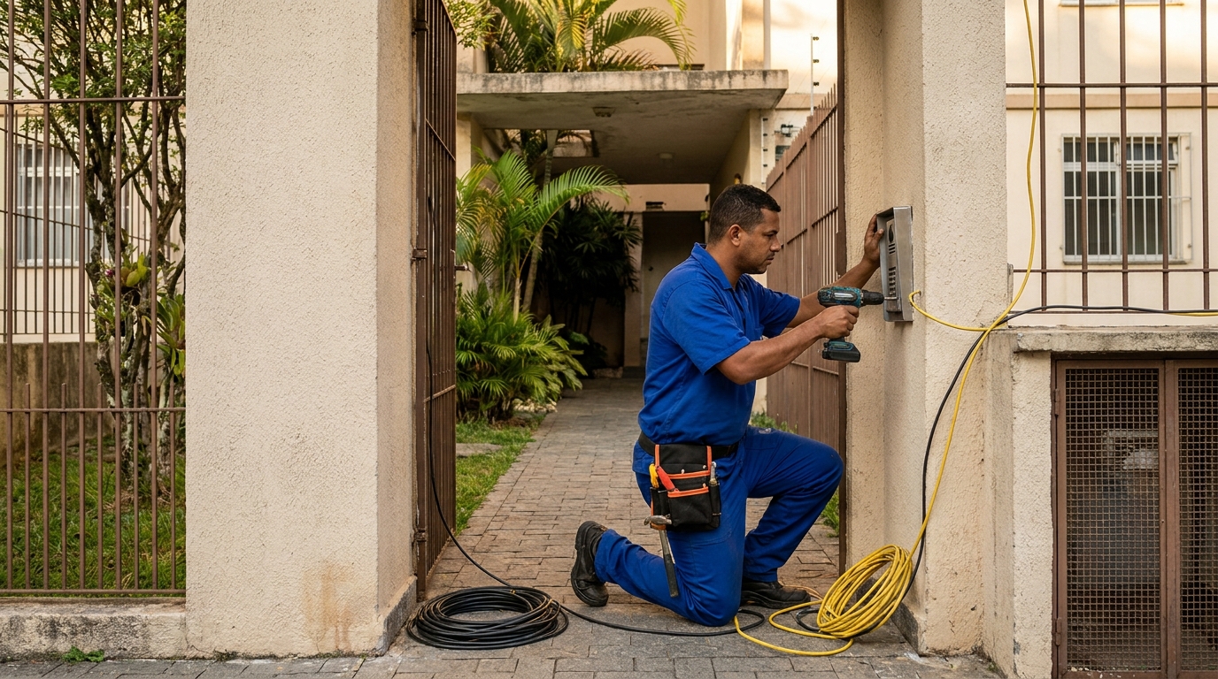 Instalacao de interfone profissional em Carapicuíba‑SP
