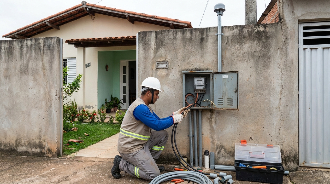 Instalacao de padrao de energia em Carapicuíba‑SP