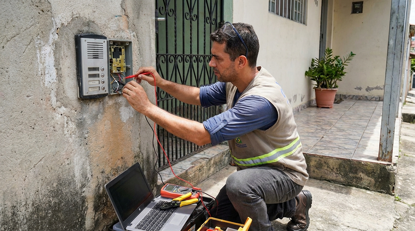 Reparo de interfone em Carapicuíba‑SP